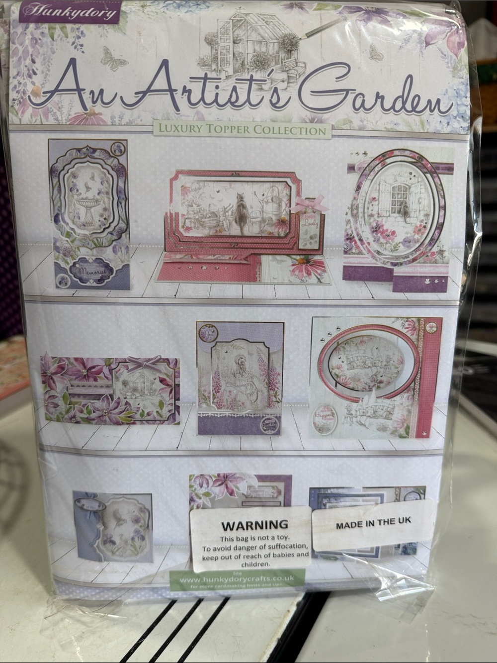 Hunkydory An Artist's Garden Luxury Topper Collection
